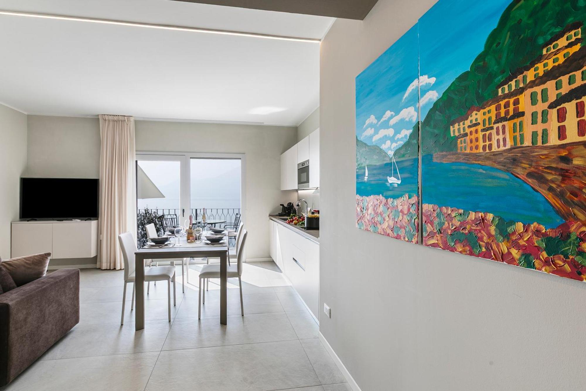 Lake View Villa Mercurio With Shared Pool Brenzone sul Garda Exterior photo