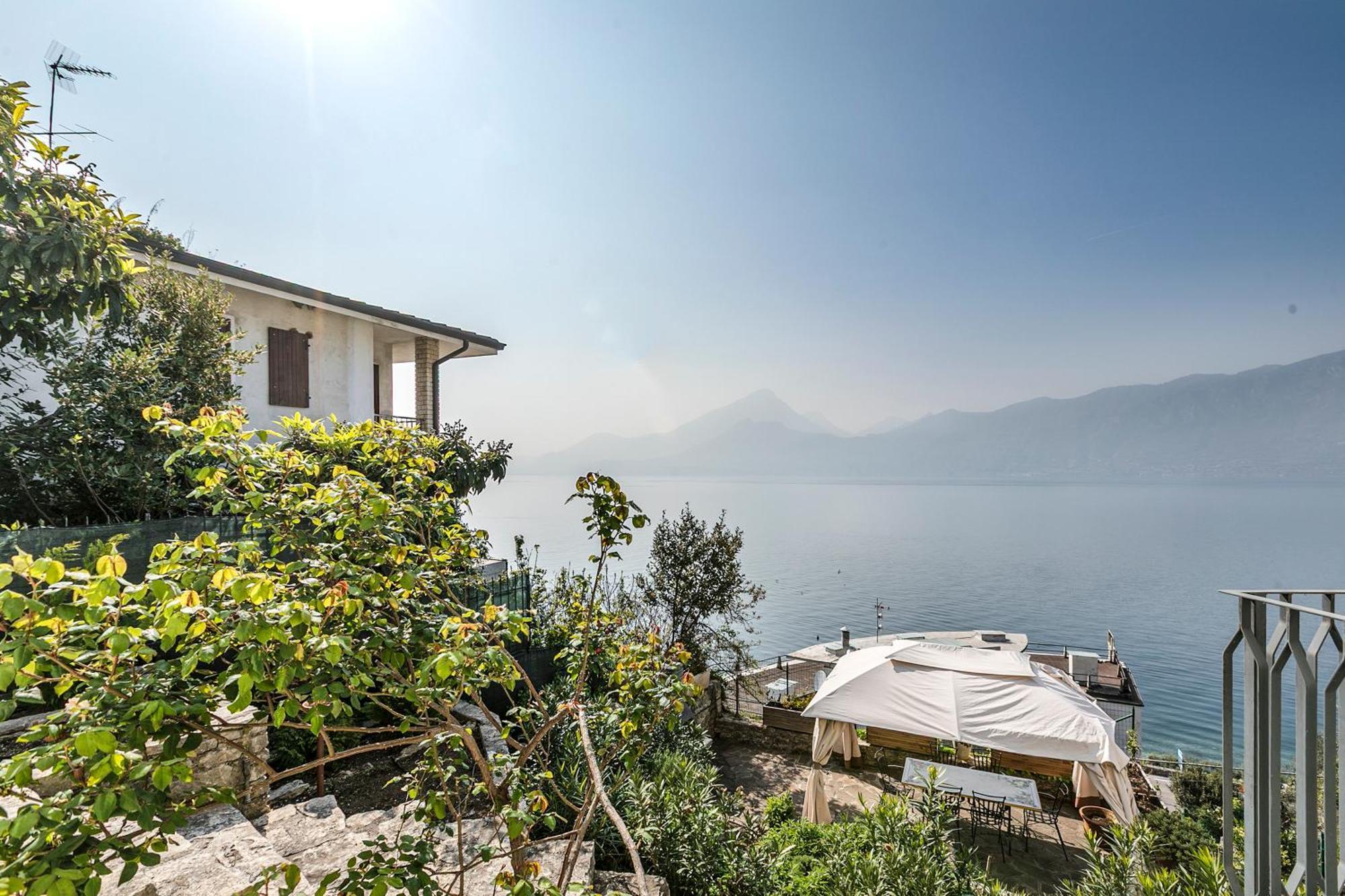 Lake View Villa Mercurio With Shared Pool Brenzone sul Garda Exterior photo